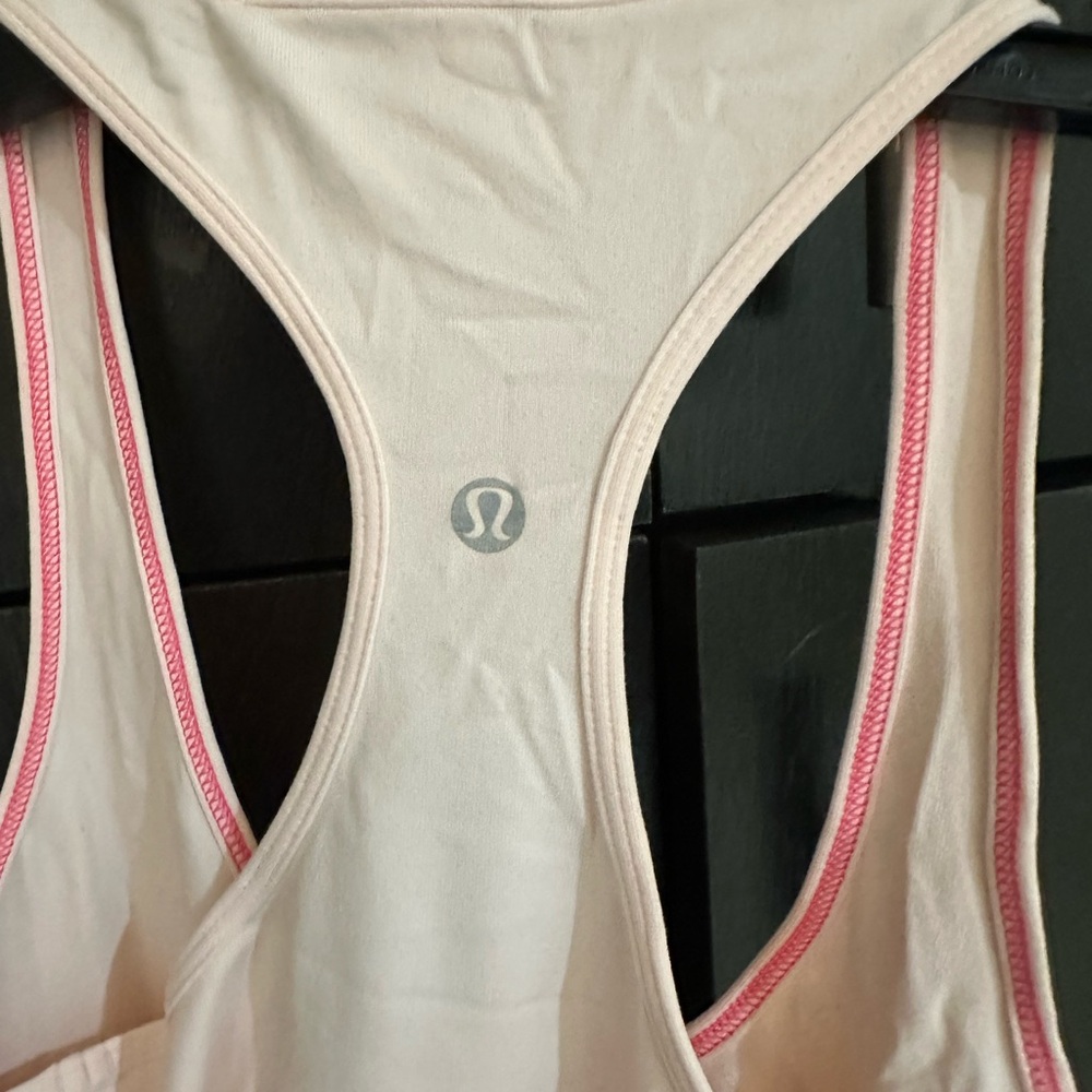 Lululemon Light Pink Racerback Tank Top – Size 8